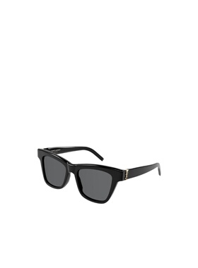 SAINT LAURENT 女士眼镜 SLM106005 CO 灰色 徽标太阳镜