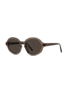 LOEWE 女士眼镜 LW40184U50E SS2026 棕色 全框太阳镜