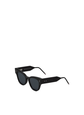 1h可退 THOM BROWNE 女士眼镜 UES925AG0002001 SS2024 黑色猫眼