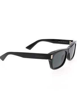 SAINT LAURENT 女士眼镜 SL83S001 AW2025 灰色 全框太阳镜