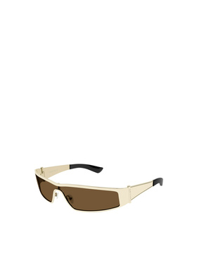 1h可退 ALEXANDER MCQUEEN 男士太阳镜 AM0491S003 CO 金色