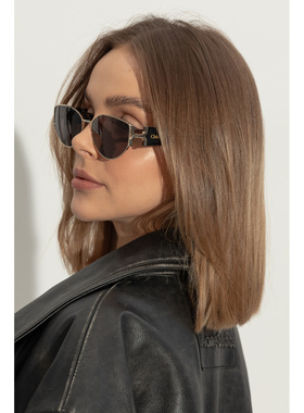 CHLOÉ 女士太阳镜 CH0260S0001 CO 金色 Sunglasses