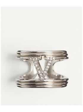 VALENTINO 女士戒指 WJ0Y59YCWUWD SS2025 银色配饰