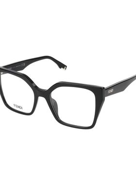 FENDI 男士太阳镜 FE50002I001 SS2026 黑色 徽标平光镜