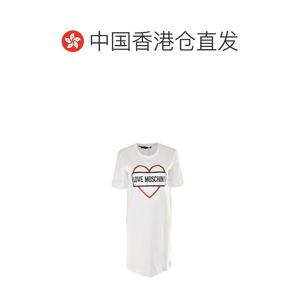 香港直邮moschino女士bling连亮粉 天猫国际探物中国香港T恤