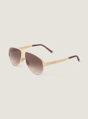 GIVENCHY 女士眼镜 BR00BMR05D242 SS2026 配饰 棕色全框太阳镜