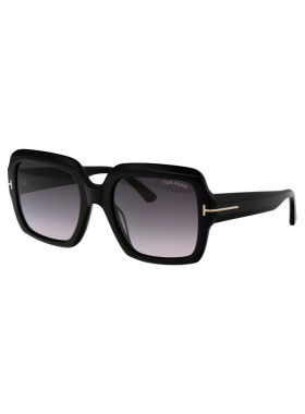 1h可退 TOM FORD 女士眼镜 FT108201B SS2025 黑色