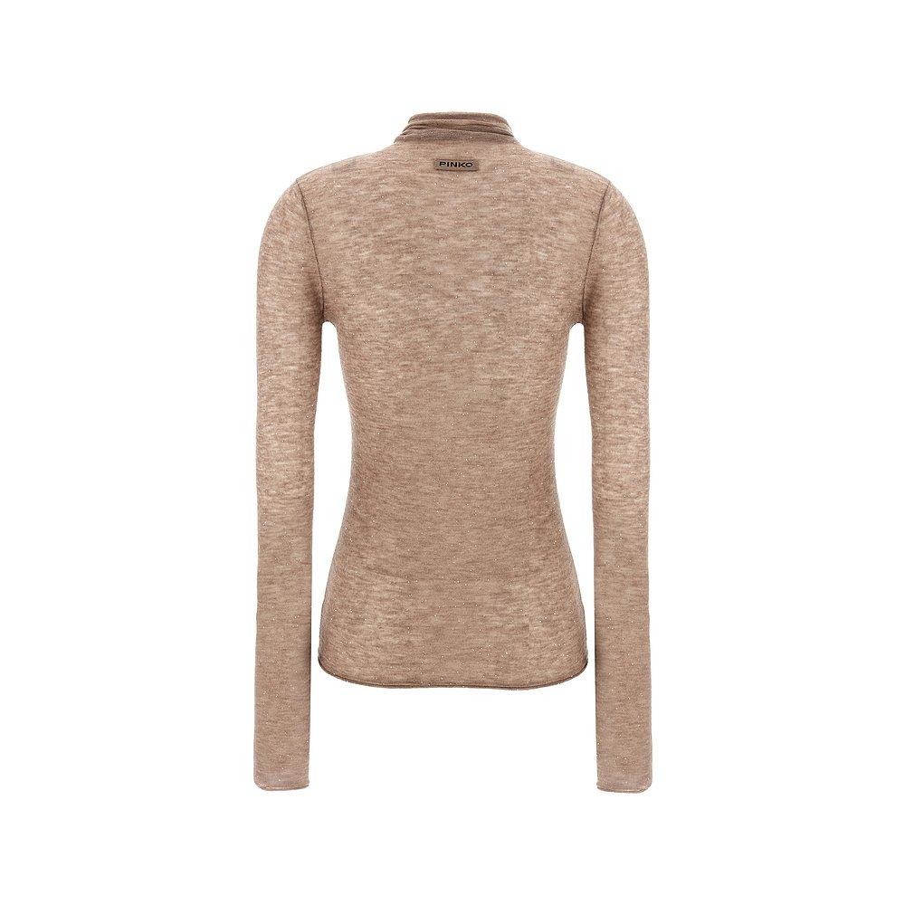 1h可退 潮奢 Pinko 品高 女士 Moss 高領針織套衫 105821A2PM,淘宝优惠券,粉丝福利购,淘宝优惠卷