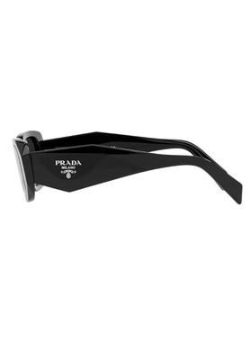 PRADA 女士太阳镜 0PR17WS1AB5S0 SS2025 黑色 【付后1h可退】