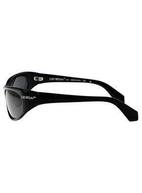 1h可退 潮奢 off-white 男士 黑色 Napoli 太阳镜 OERI094F23PLA0