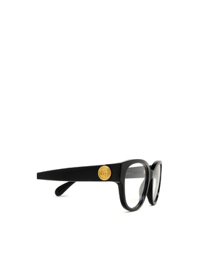 GUCCI 女士眼镜 GG1411O004 AW2024 黑色 古驰几何框平光镜