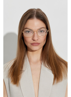 VERSACE 女士眼镜 0VE131601002 CO 金色 Prescription glasses