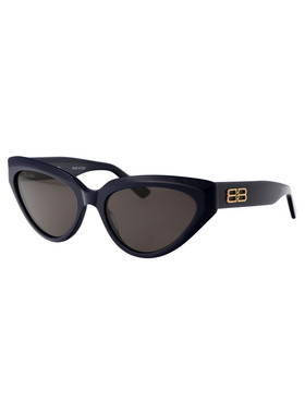 1h可退 BALENCIAGA 女士眼镜 BB0270S004 AW2025 蓝色