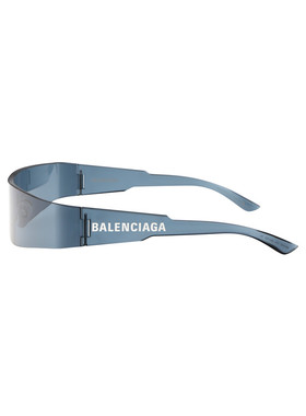 BALENCIAGA 女士眼镜 BB0041S014 SS2025 蓝色 BB0041S
