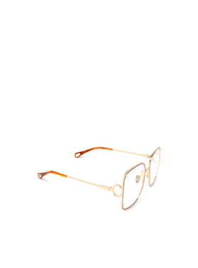 CHLOÉ 女士眼镜 CH0147O004 SS2024 花色 logo标识平光镜