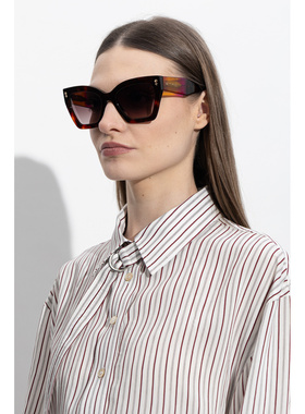 ETRO 女士太阳镜 ETRO0090S0086HA CO 棕色 