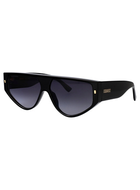 DSQUARED2 男士太阳镜 D20201S807 SS2026 黑色 D2 0201/S