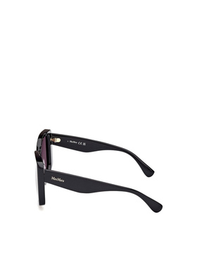 1h可退 MAX MARA 女士眼镜 MM009801A AW2024 紫色 徽标太阳镜