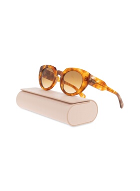 1h可退 CHLOÉ 女士太阳镜 CH0311S0005 CO 棕色 Sunglasses Gayia