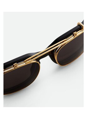 BOTTEGA VENETA 男士太阳镜 BV1429S001 AW2025 棕色