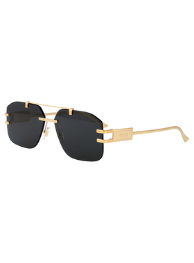 1h可退 VERSACE 女士太阳镜 0VE2275100287 AW2025 黑色 0VE2275