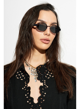 TORY BURCH 女士太阳镜 0TY6116033614D SS2026 深蓝色