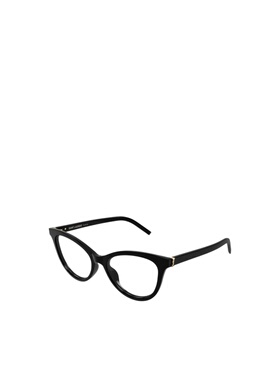 SAINT LAURENT 女士眼镜 SLM164001 SS2026 黑色 全框平光镜