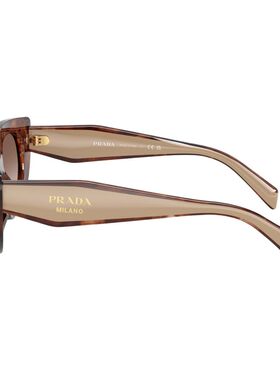PRADA 男士太阳镜 0PRD02S00K10S53 AW2026 棕色
