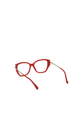 MAX MARA 女士眼镜 MM5117066 SS2024 红色 全框平光镜