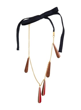 1h可退 潮奢 Marni 玛尼 女士 项链 black黑色 舒适时尚