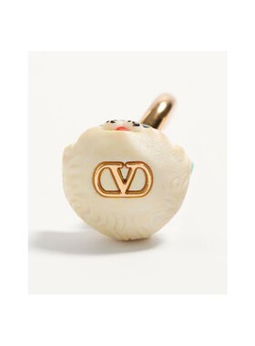 VALENTINO 女士项链 WJ0AS4VQYL05 CO 金色 针扣单只耳环配饰