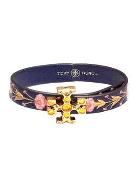 1h可退 潮奢 Tory Burch 托里 伯奇 女士 手链 purple紫色 舒适时