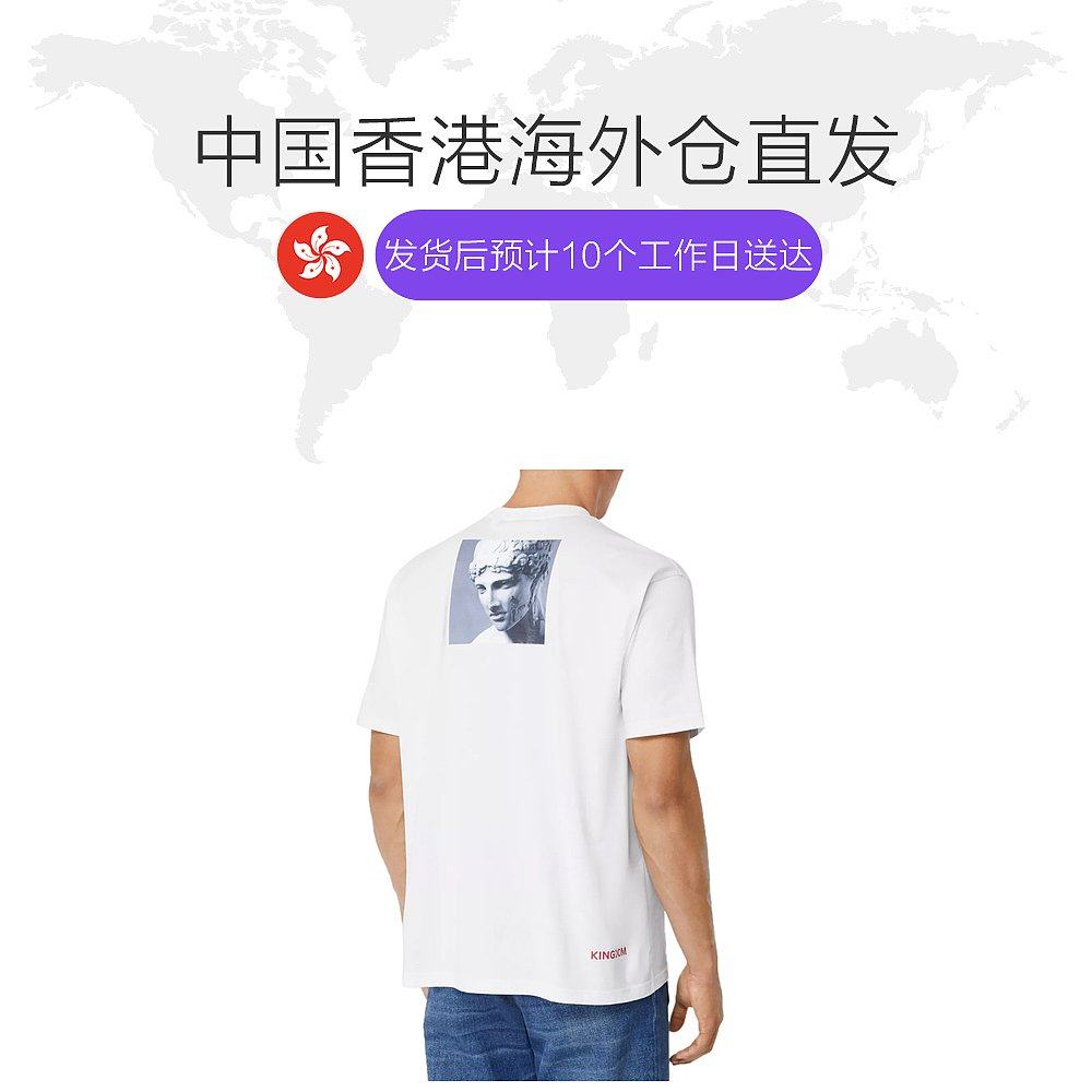 burberry巴宝莉白色男士短袖t恤 天猫国际香港直购T恤