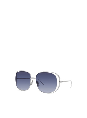 LOEWE 男士眼镜 LW40148U16W AW2025 灰色 徽标太阳镜