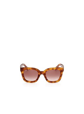 TOD'S 女士眼镜 TO030153G AW2022 棕色 几何框太阳镜