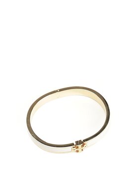 TORY BURCH 女士手链手镯 176492709 AW2025 金色 Kira 中号珐琅