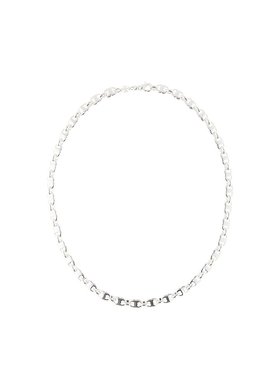 TORY BURCH 女士项链 168084020 AW2025 黑色 Silver metal neckl