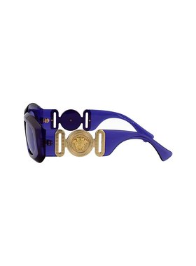 VERSACE 男士太阳镜 0VE4425U54191A SS2025 紫色 Sunglasses
