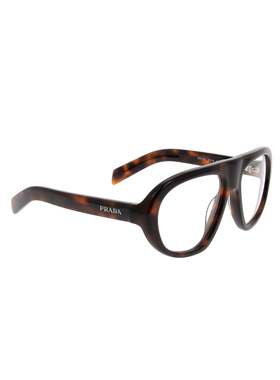 PRADA 女士眼镜 PRC08V20D08N AW2026 棕色 全框平光镜