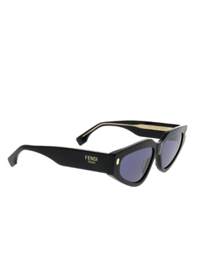 1h可退 FENDI 女士眼镜 FE40163I01V SS2025 花色太阳镜配饰