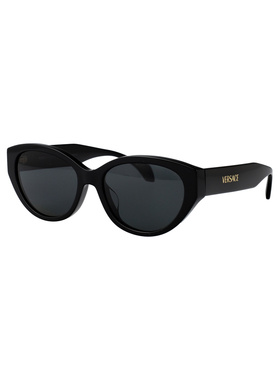VERSACE 女士太阳镜 0VE4495DGB187 AW2025 黑色 0VE4495D