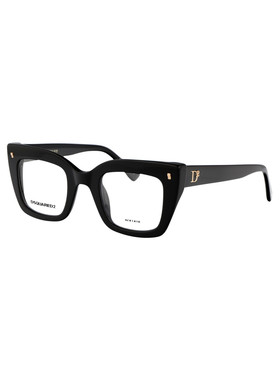 1h可退 DSQUARED2 女士太阳镜 D20099807 AW2025 黑色