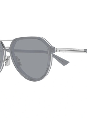 BOTTEGA VENETA 男士眼镜 BV1373S003 SS2025 灰色