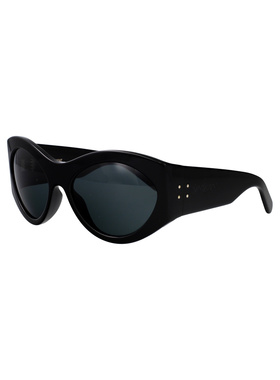 SAINT LAURENT 女士太阳镜 SL854001 AW2025 黑色 全框太阳镜配饰