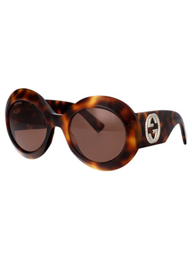 1h可退 GUCCI 女士眼镜 GG1647S009 AW2025 黑色 GG1647S古驰