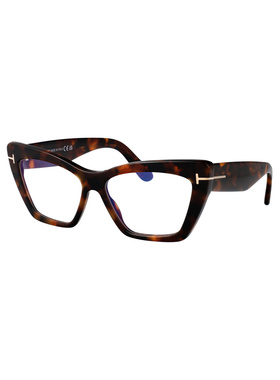 TOM FORD 女士眼镜 FT6026B052 AW2025 花色 几何平光镜