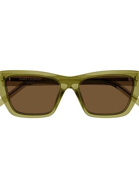 SAINT LAURENT 女士眼镜 SL276MICA059 SS2025 棕色