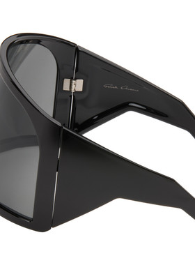rick owens 瑞克 欧文斯 女士 黑色 Kriester Shiny 太阳镜 RG000