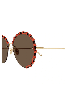 1h可退 奢淘 Chloe 徽标太阳镜 女 CH0186S