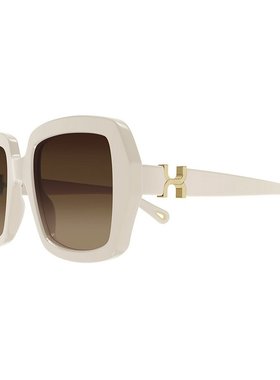 CHLOÉ 女士太阳镜 CH0301S003 CO 白色 CHLOÉ Sunglasses